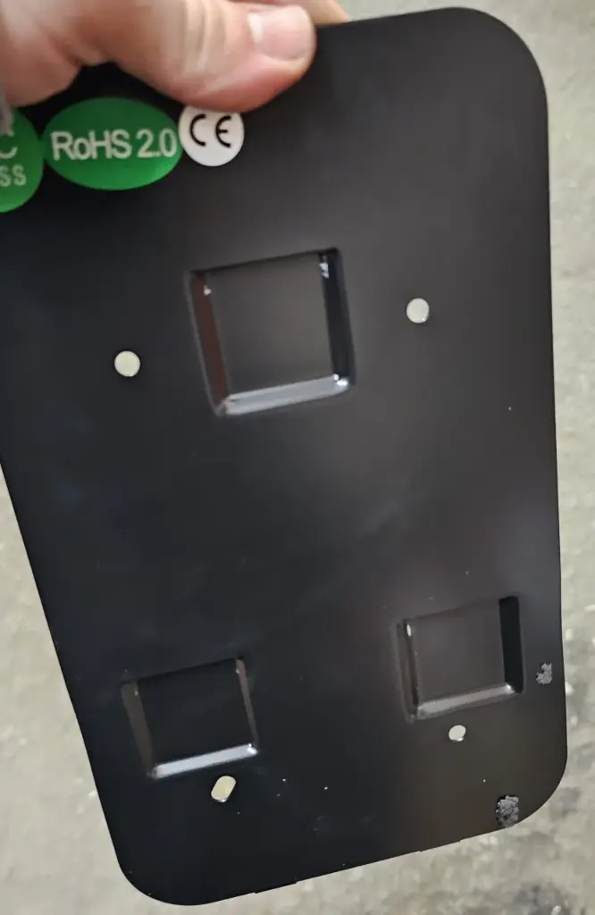 Additional support for the EVone charging station