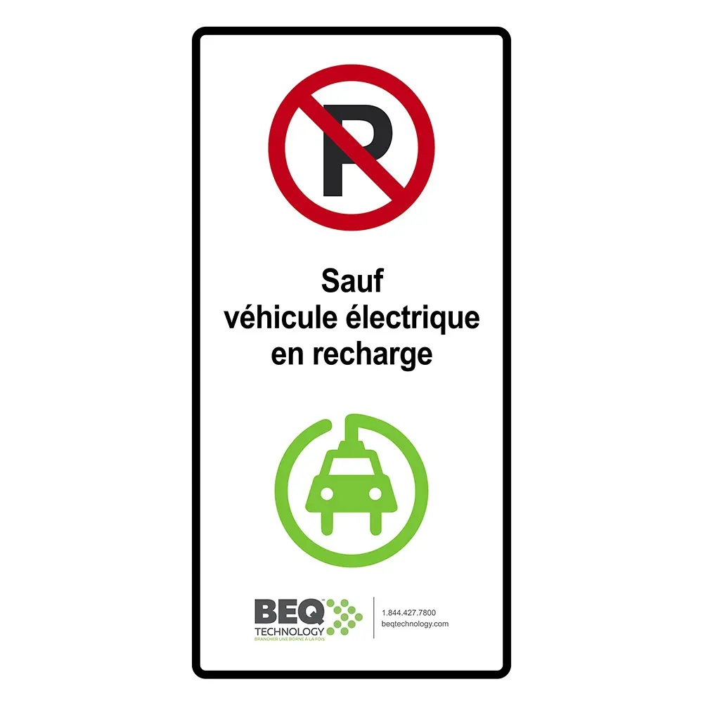 Parking sign