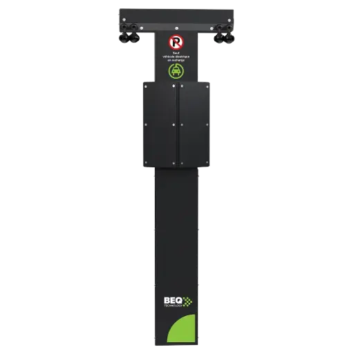 Piédestal BEQ Technology avec câbles rétractables