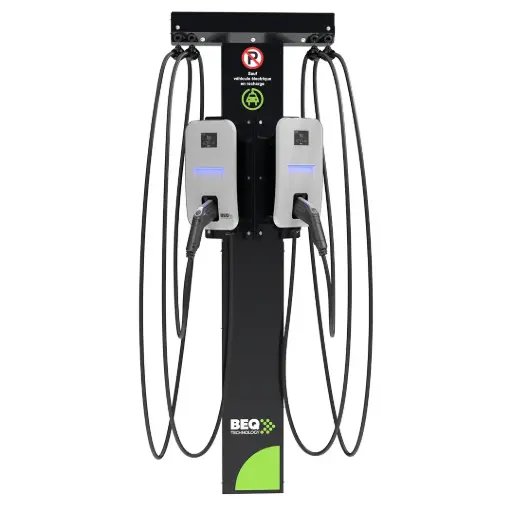 Piédestal BEQ Technology avec câbles rétractables