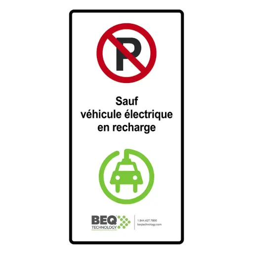 Parking sign